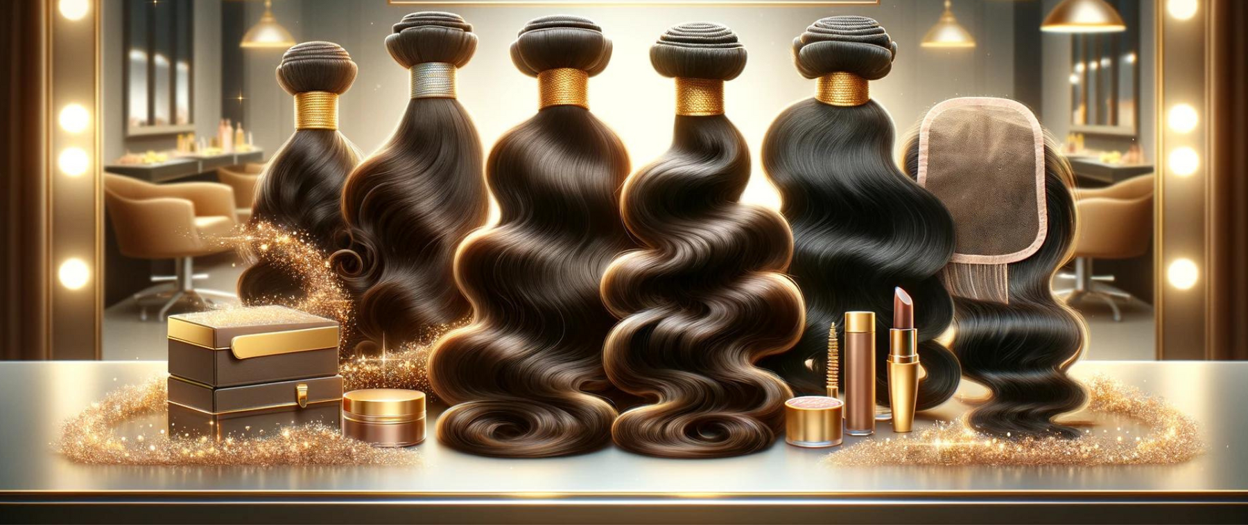 Upgrade Your Hair Game with Our Bundles with Closure Collection
