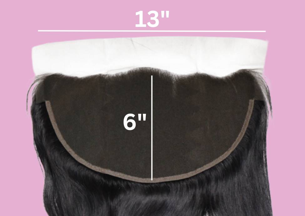 13x6 lace frontal dimensions