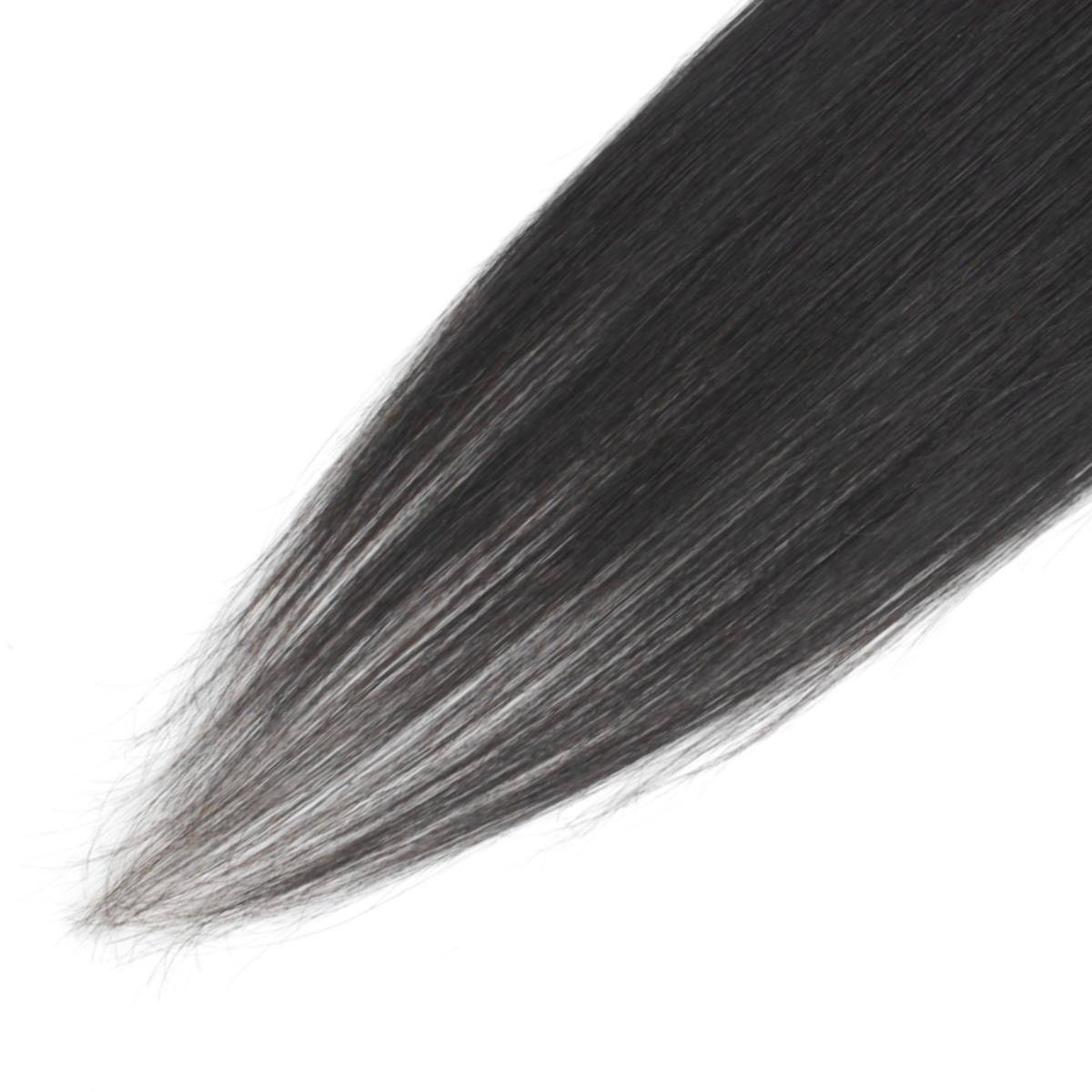 4x4 Transparent Raw Straight Closure End