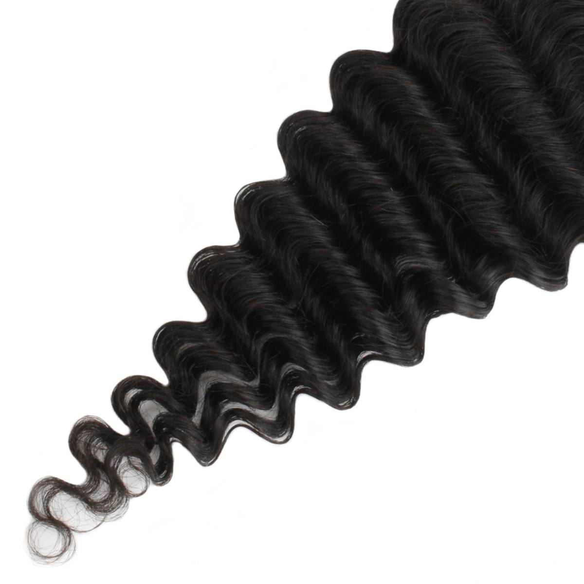 4x4 transparent deep wave lace