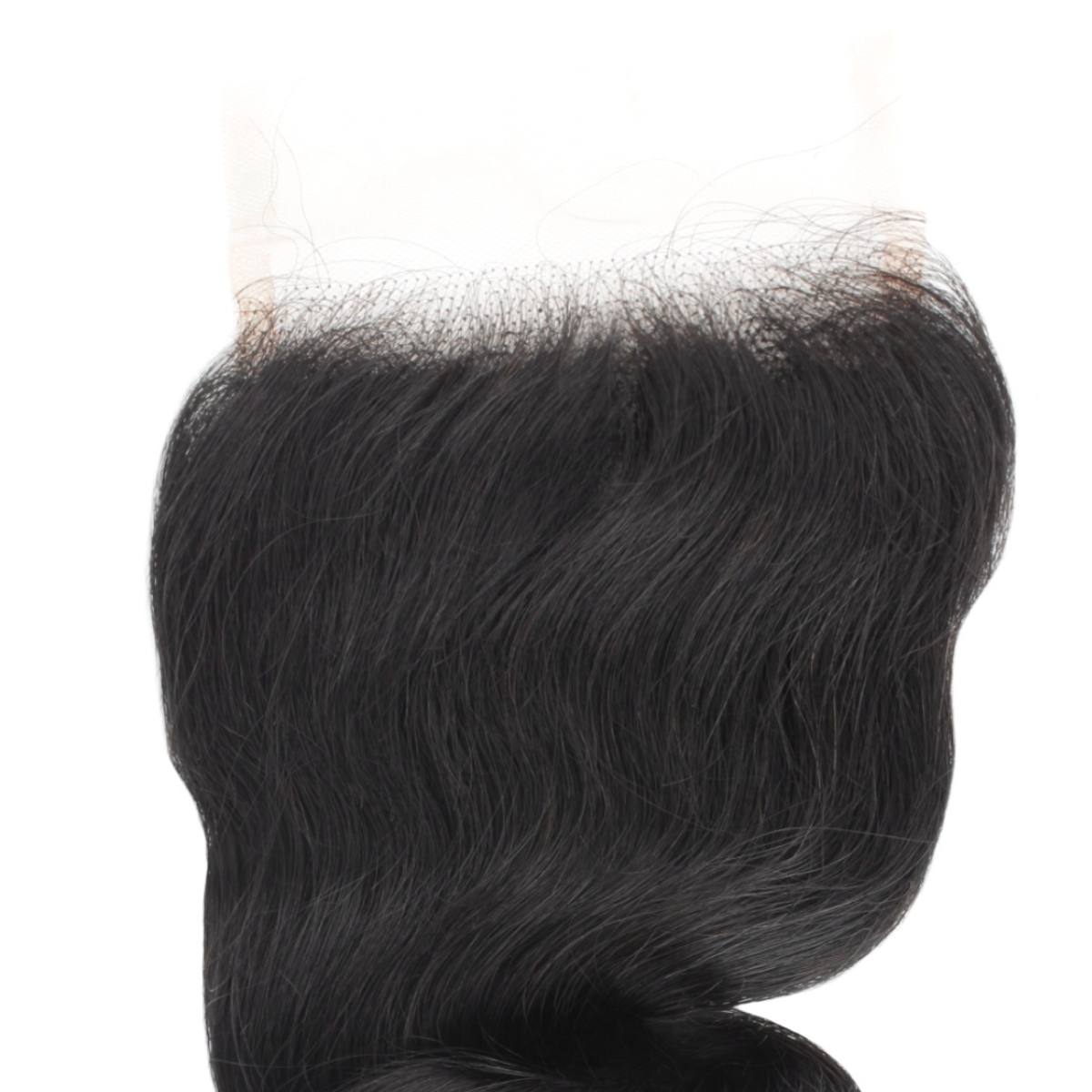 5x5 Transparent Loose Wave Closure