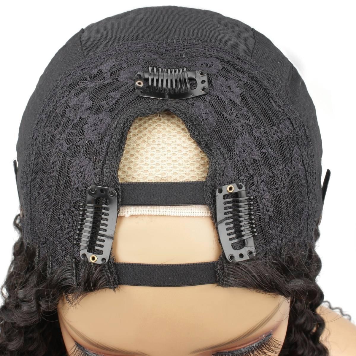 Jerry curl v part wig clips