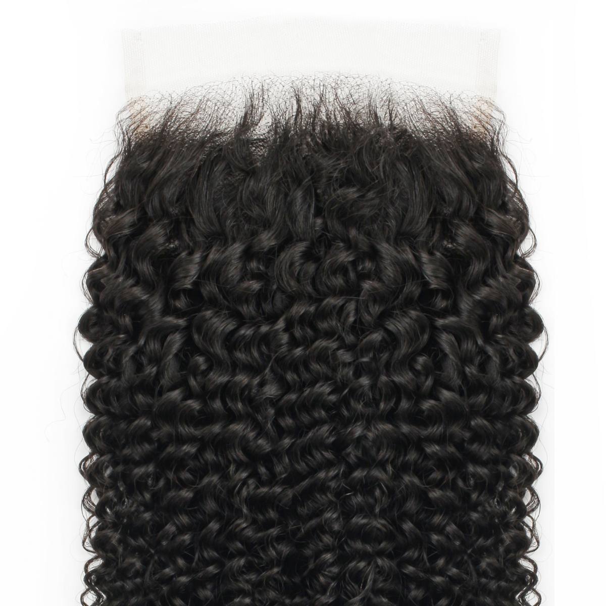 Raw 5x5 HD Jerry Curl Human Hair Closure