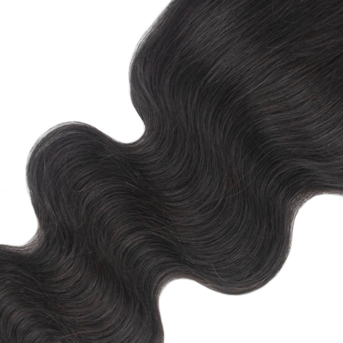 Raw 5x5 Transparent Body Wave Texture