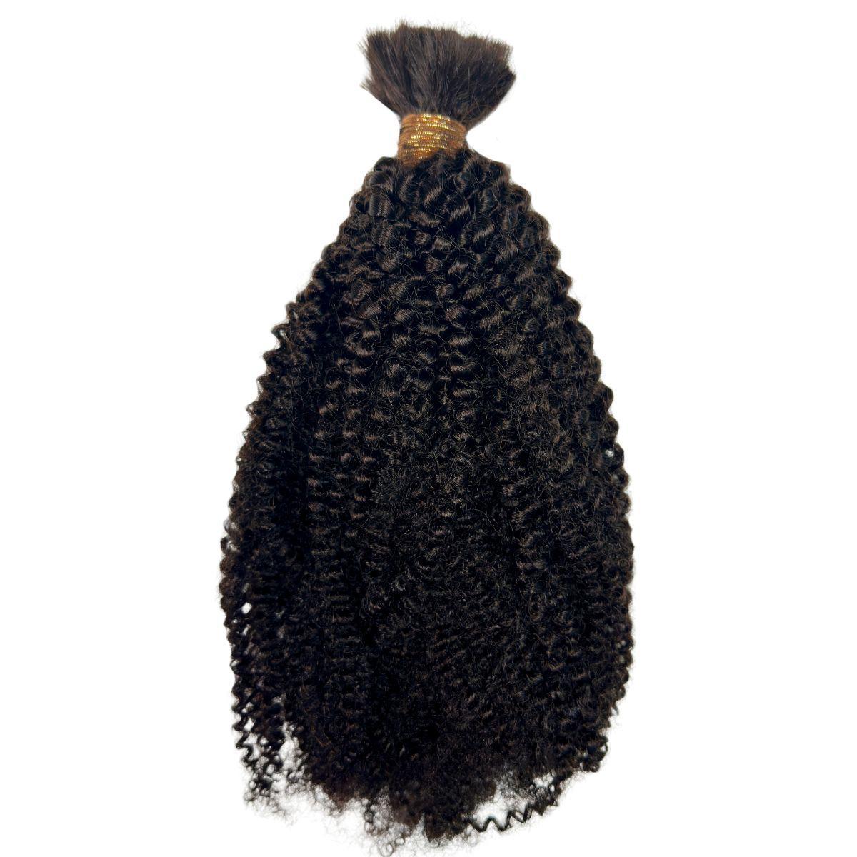 raw afro kinky bulk hair extensions