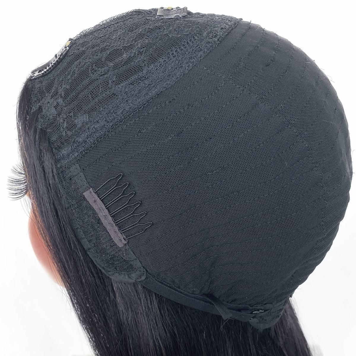 inside of cap for straight v part wig