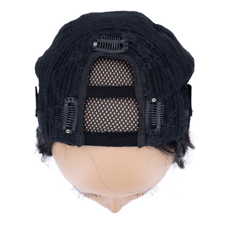 Beach Wave U-Part Wig inside of the cap