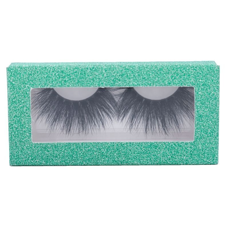 page emerald green lash box