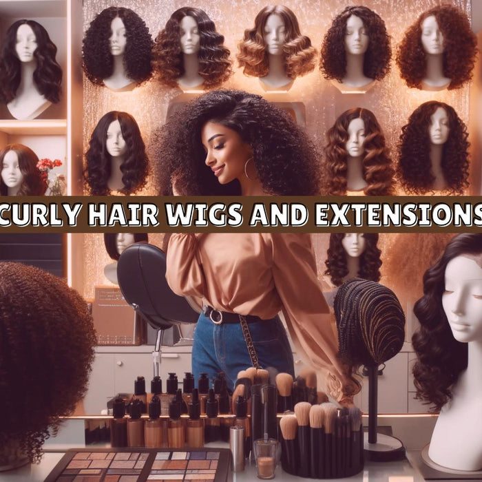 Curly Hair Wigs and Extensions