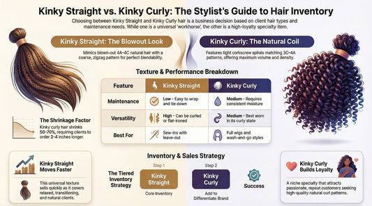 kinky straight vs kinky curly bundles