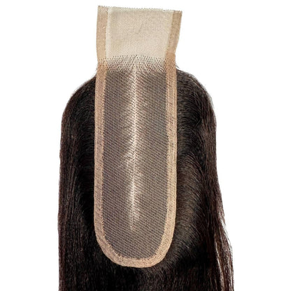 2x6 Transparent Yaki Straight Closure lace view