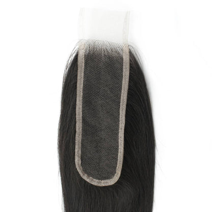 2x6 Transparent Straight Closure Back