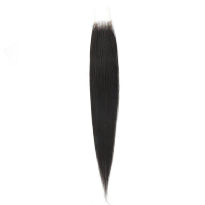 2x6 Transparent Yaki Straight Back Lace Closure