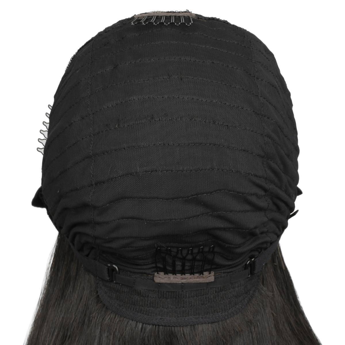 2x6 straight hd wig cap