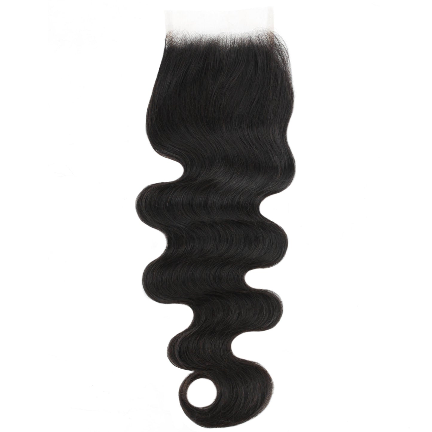 4x4 body wave transparent closure