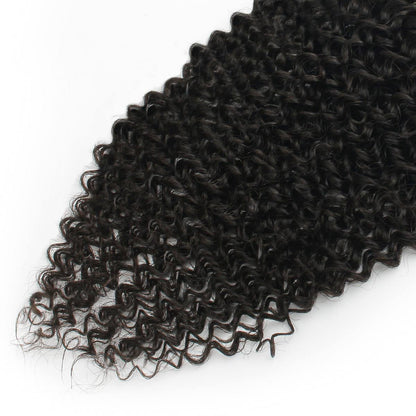 5x5 HD Jerry Curl Hair Closure End