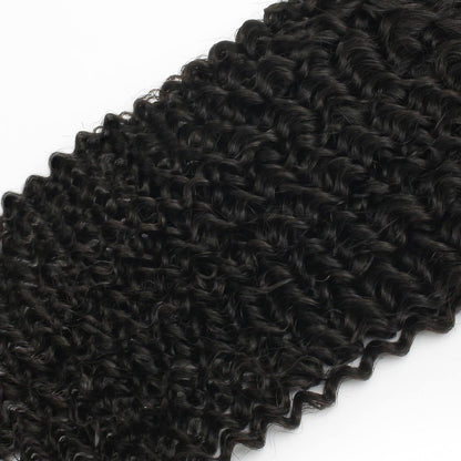 5x5 HD Jerry Curl Hair Closure Texture