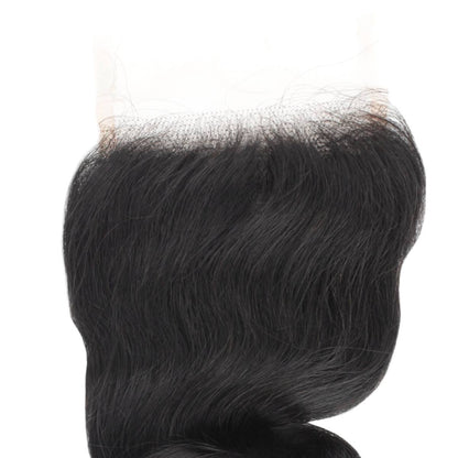 5x5 Transparent Loose Wave Closure