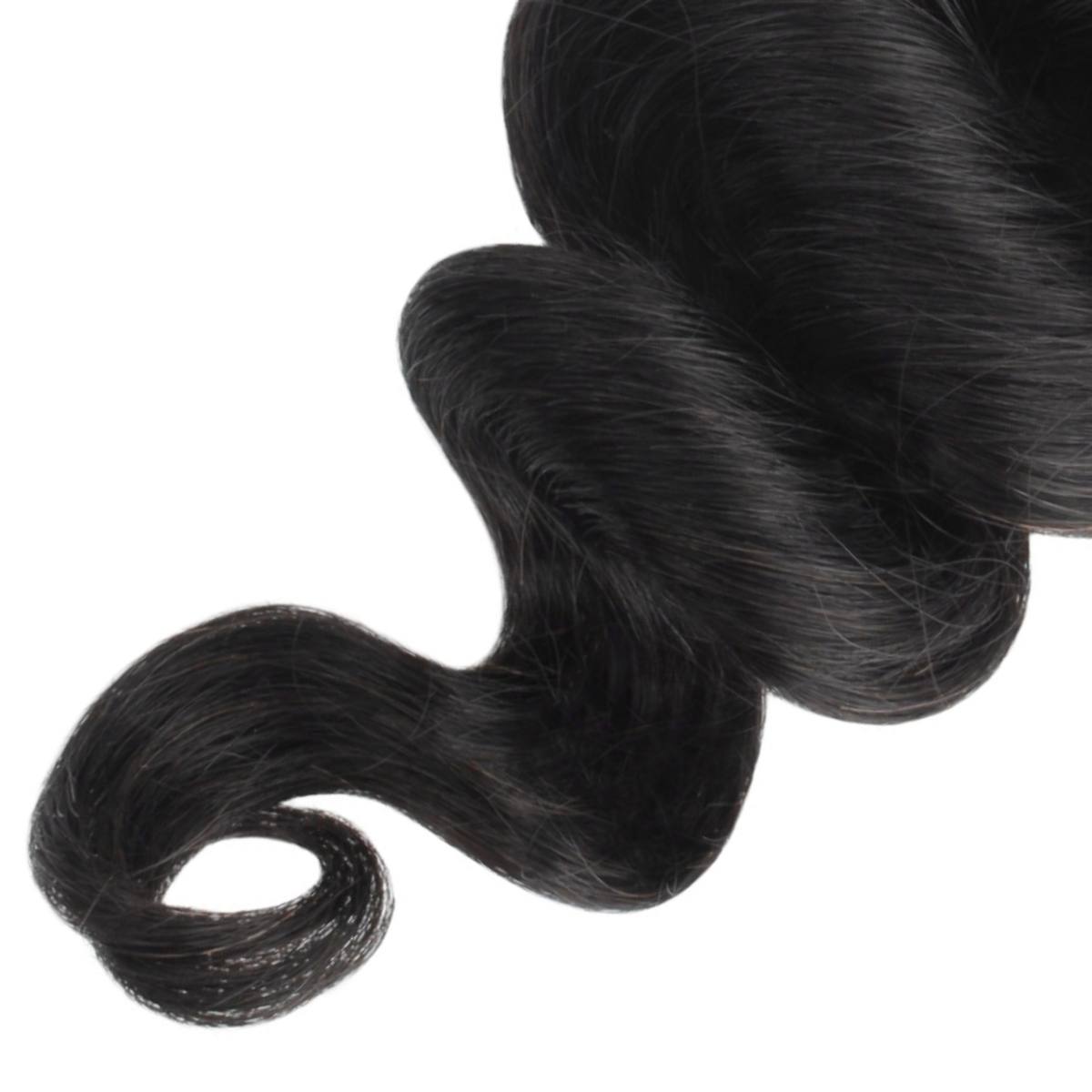 Loose Wave 5x5 HD Closure End texture