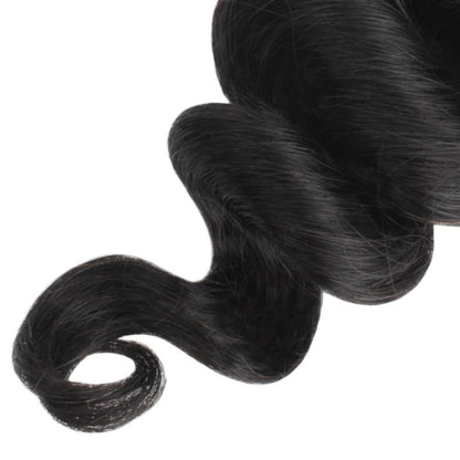 Loose Wave 5x5 HD Closure End texture