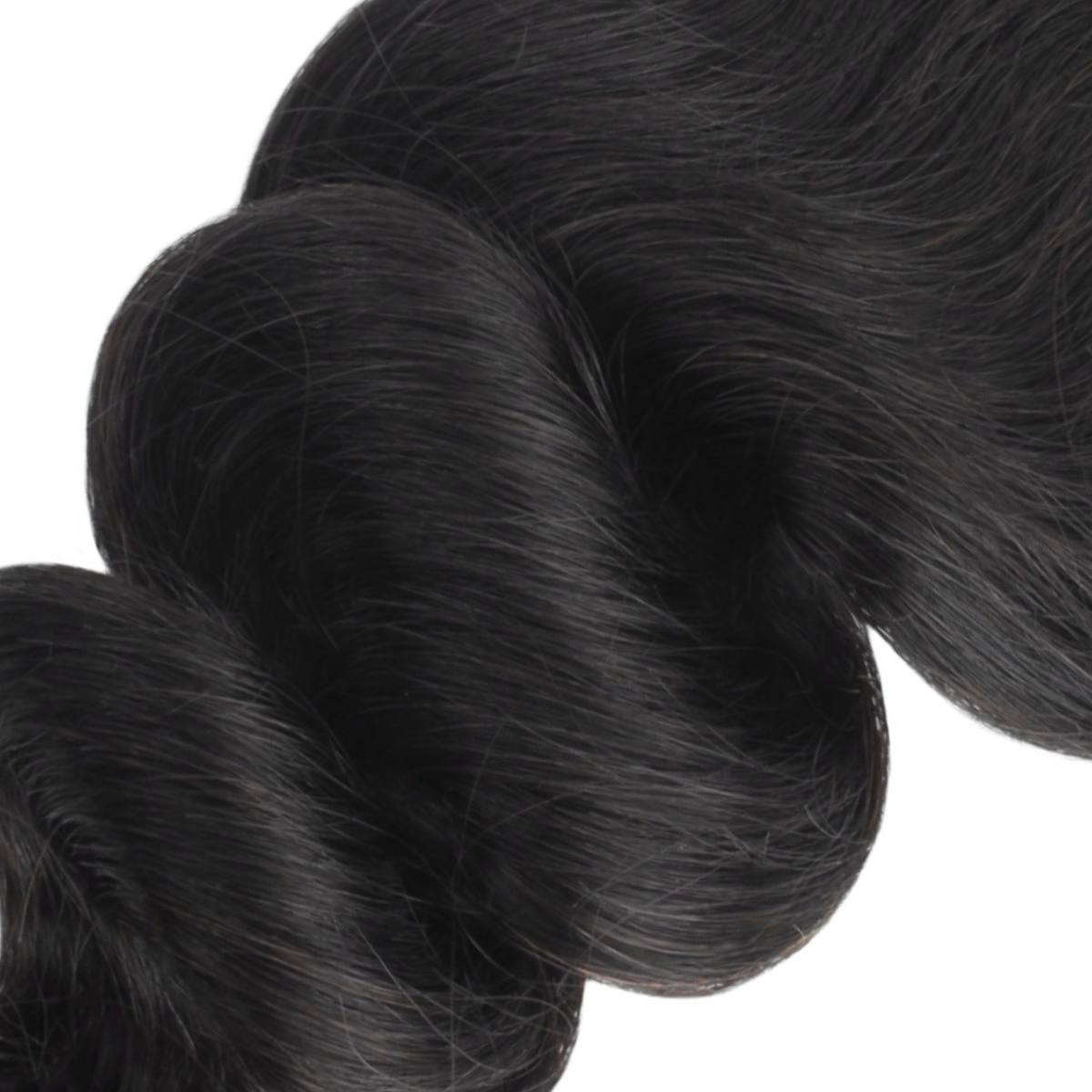 Loose Wave 5x5 HD Closure End texture