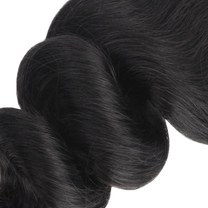 Loose Wave 5x5 HD Closure End texture