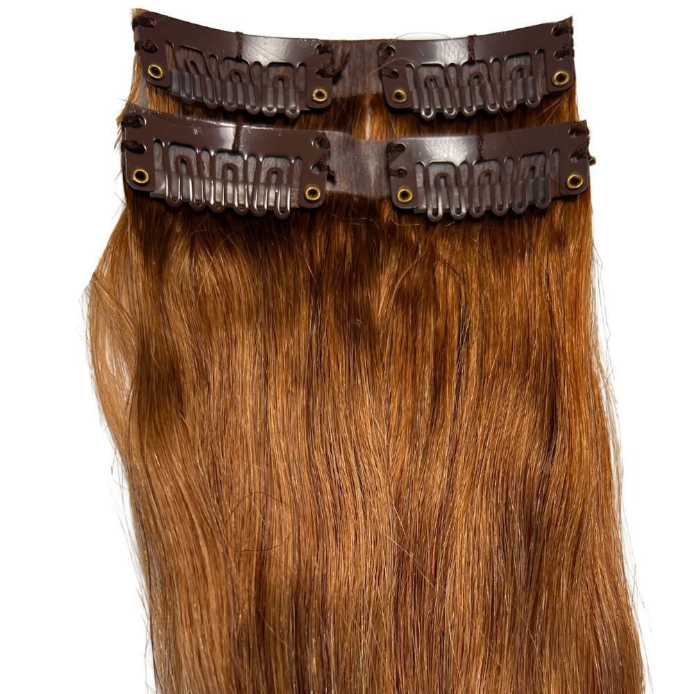 auburn seamless clip ins two piece