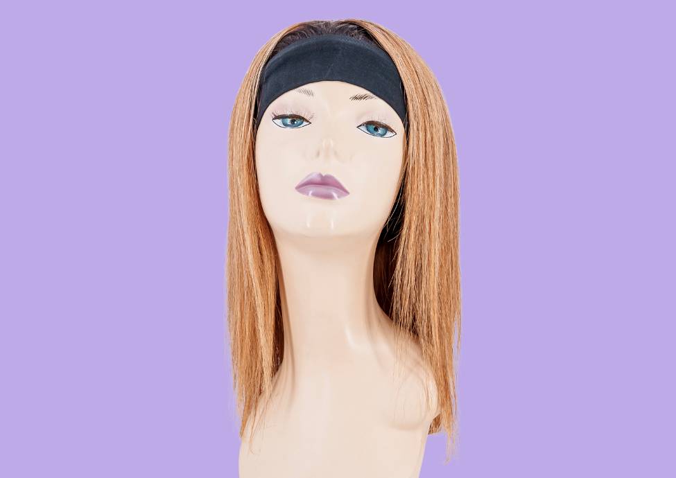 headband wig front
