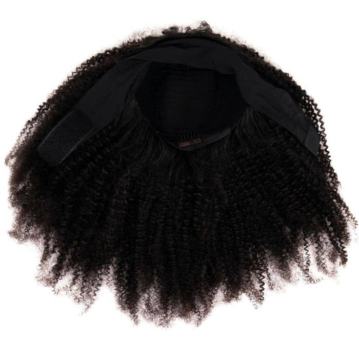 Afro Kinky Headband Wig inside