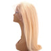 full lace blonde straight wig