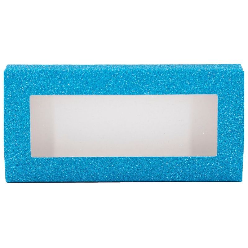 aqua blue lash box