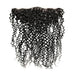 13"X4" Kinky Curly Transparent Lace Frontal