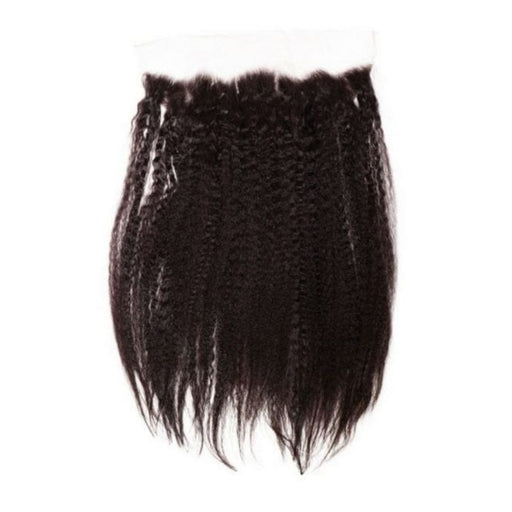 13"X4" Kinky Straight Transparent Lace Frontal