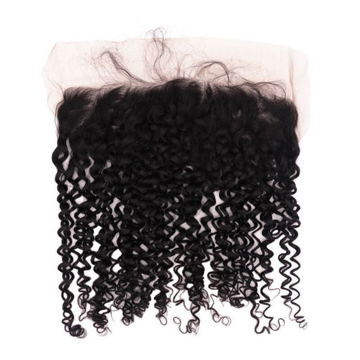 13"X4" Deep Curly Transparent Lace Frontal