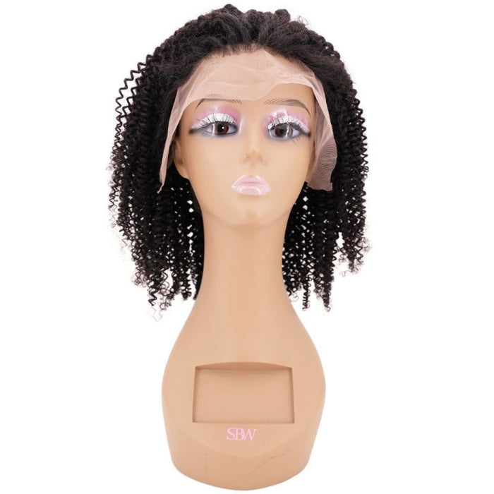 13X4 Extra Kinky Curly Transparent Lace Front Wigs