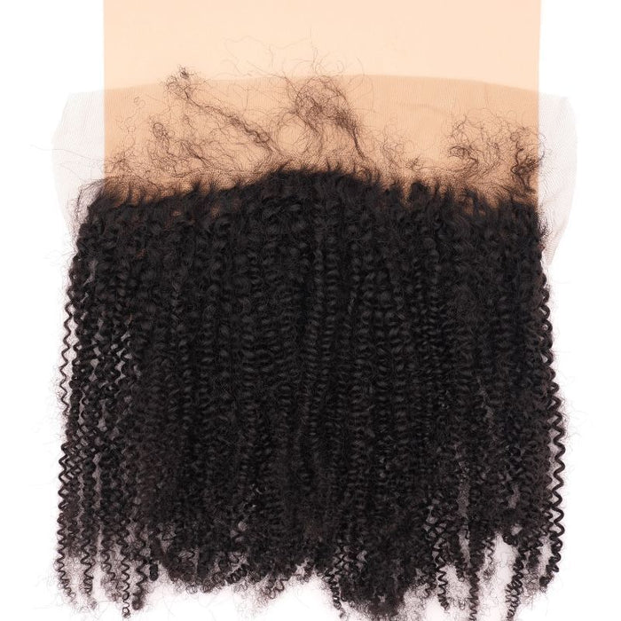 13x4 kinky curl frontals transparent lace extra nude