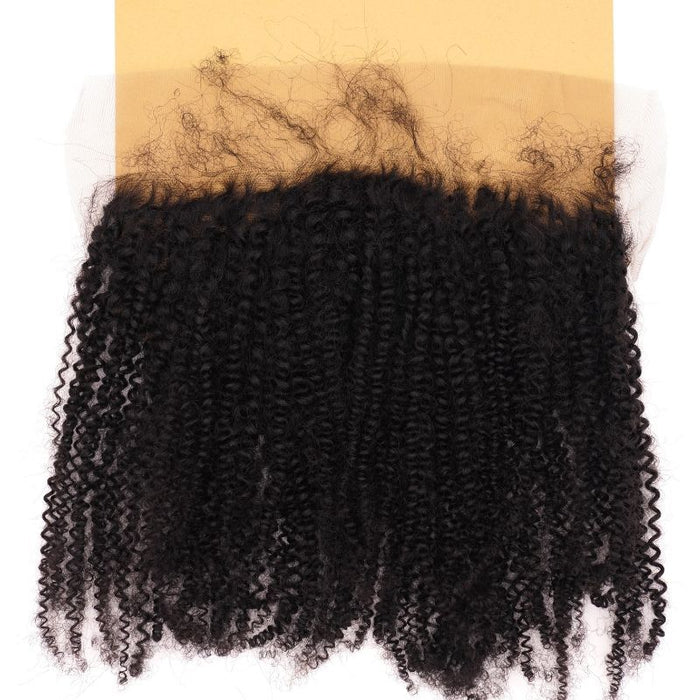 13x4 kinky curl frontals transparent lace extra tan