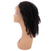 13X4 Jerry Curls Transparent Lace Front Wigs Side