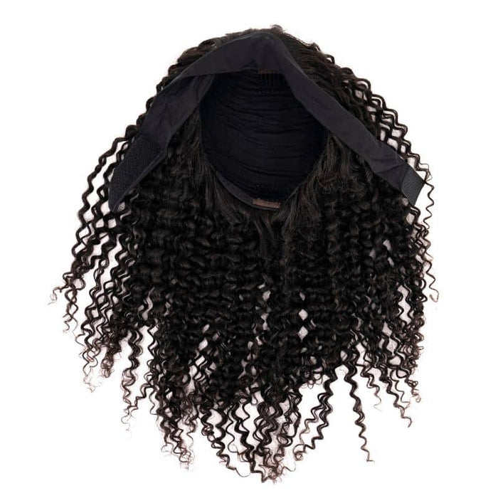 Kinky Curly Headband Wig