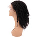 Kinky Curly Transparent Lace Front Wig side