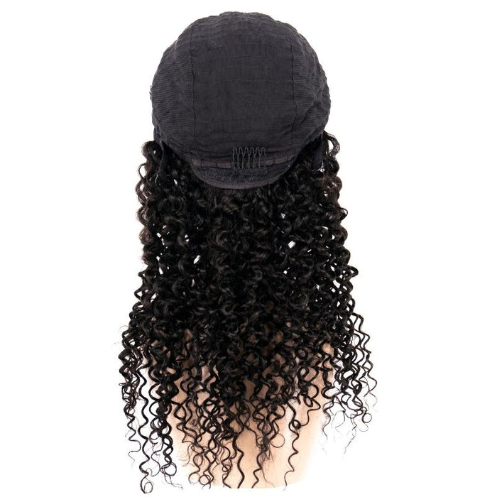 kinky curly upart back cap