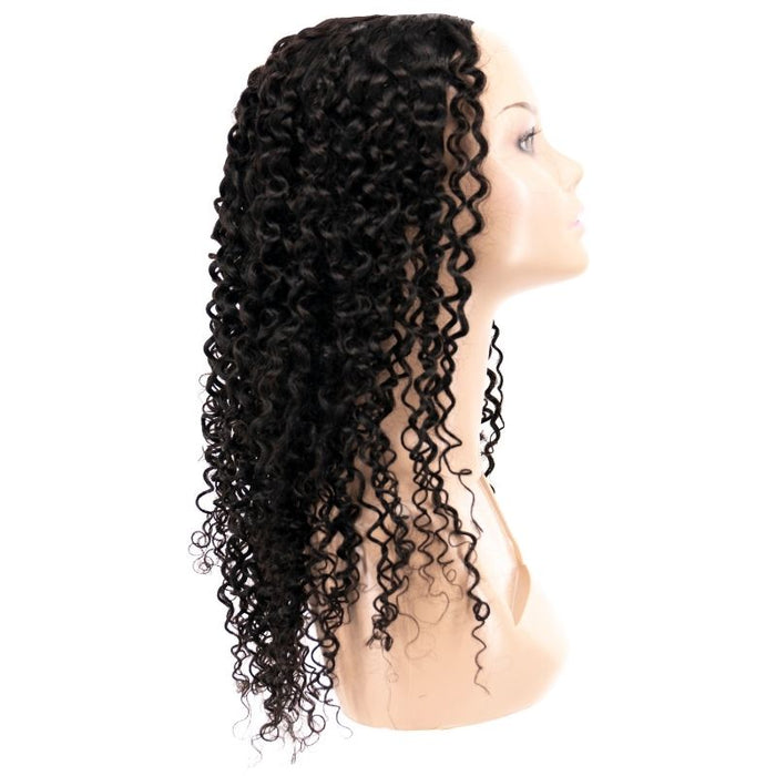 kinky curly upart side