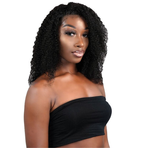13X4 Kinky Curly Transparent Lace Front Wig