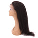 Kinky Straight Transparent Lace Front Wig side