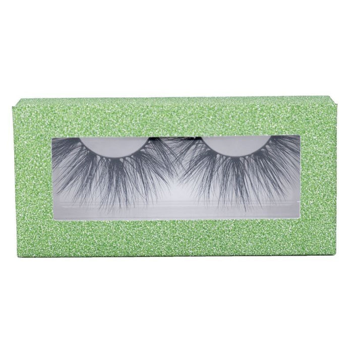 micah lime green lash box