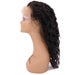 13X4 Messy Curl Transparent Lace Front