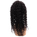 13X4 Ocean Wave Transparent Lace Front wig back